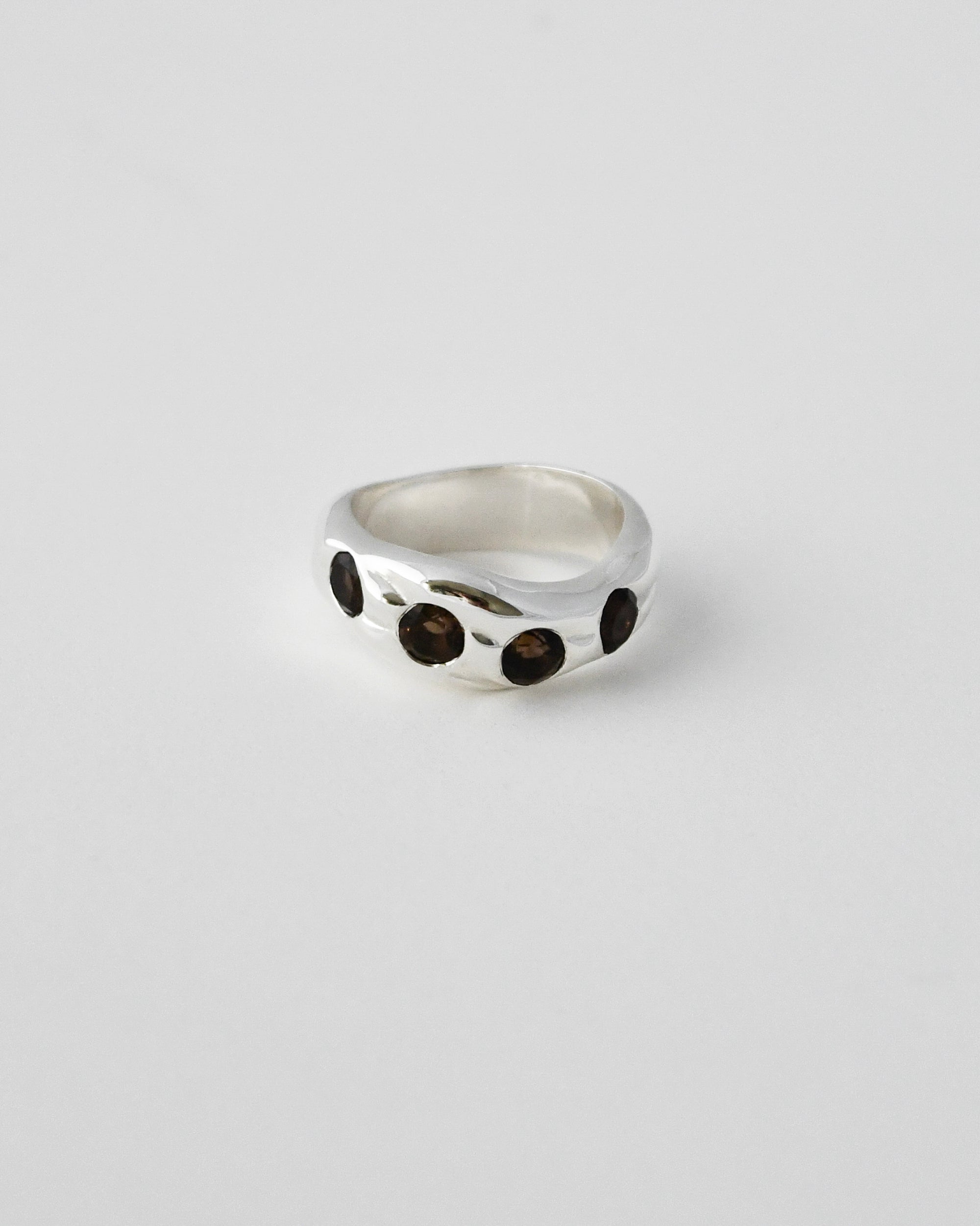 MAGMA RING | SMOKY QUARTZ