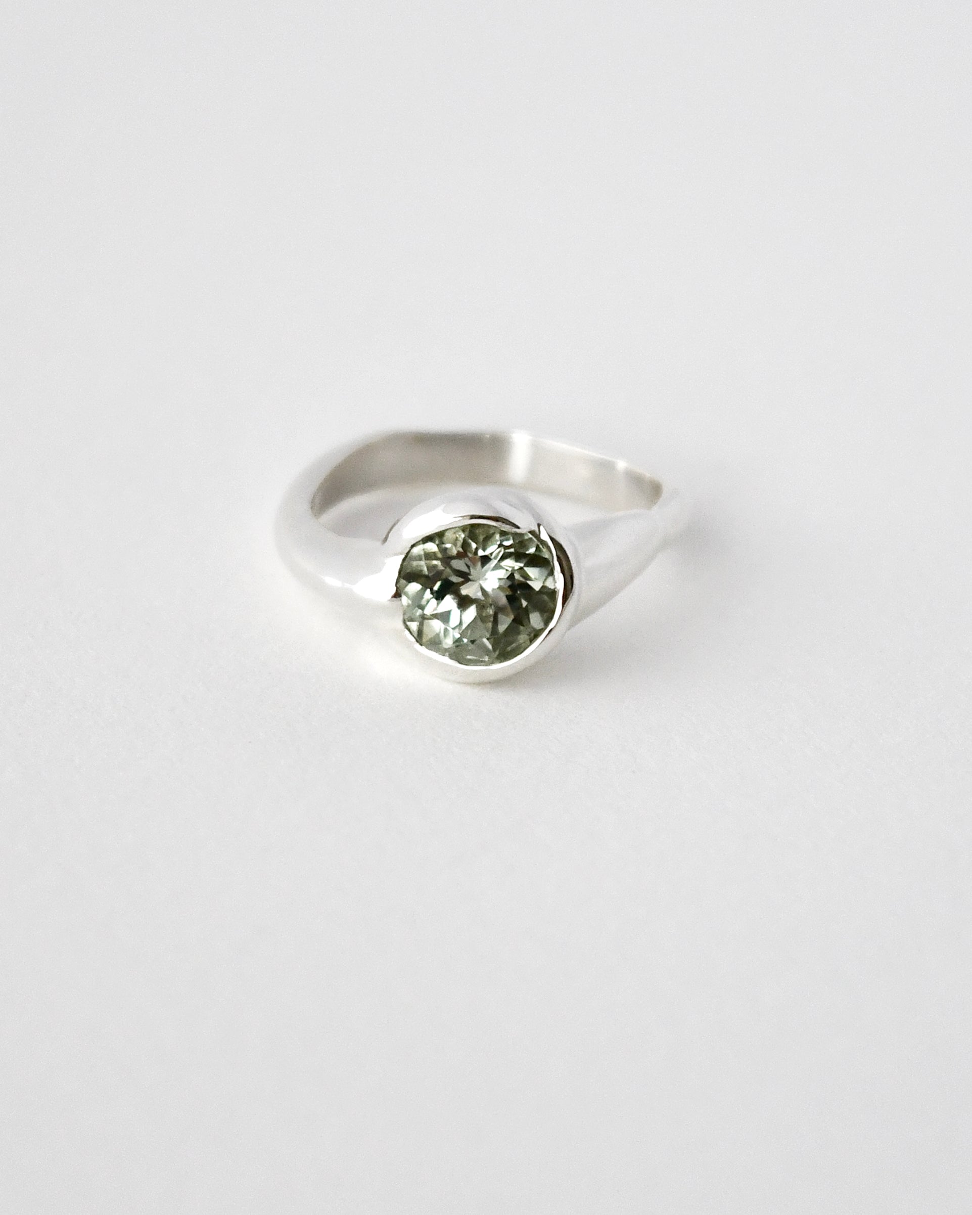 CURRENT SOLITAIRE | GREEN QUARTZ