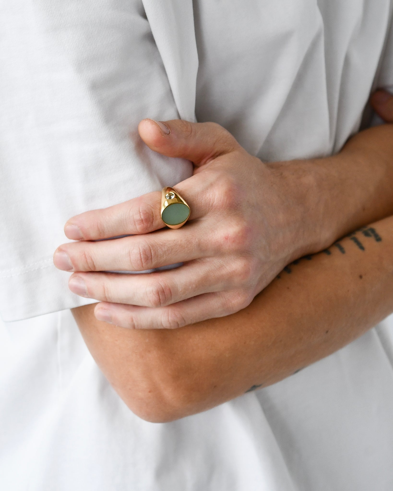 GRAVITY RING | AVENTURINE