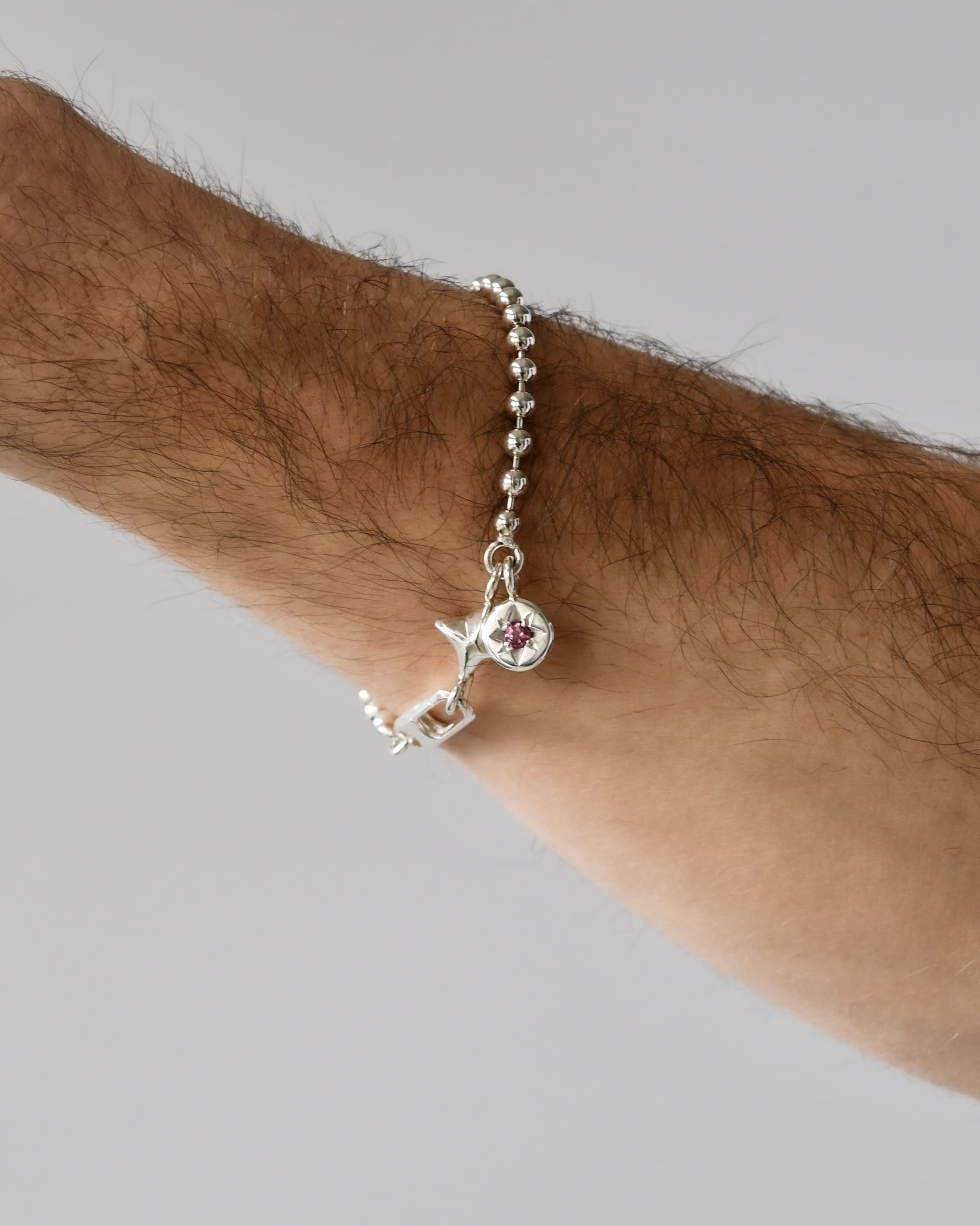 ORBIT BRACELET FEAT. NOVA CHARM | PINK TOURMALINE | DISCONTINUED