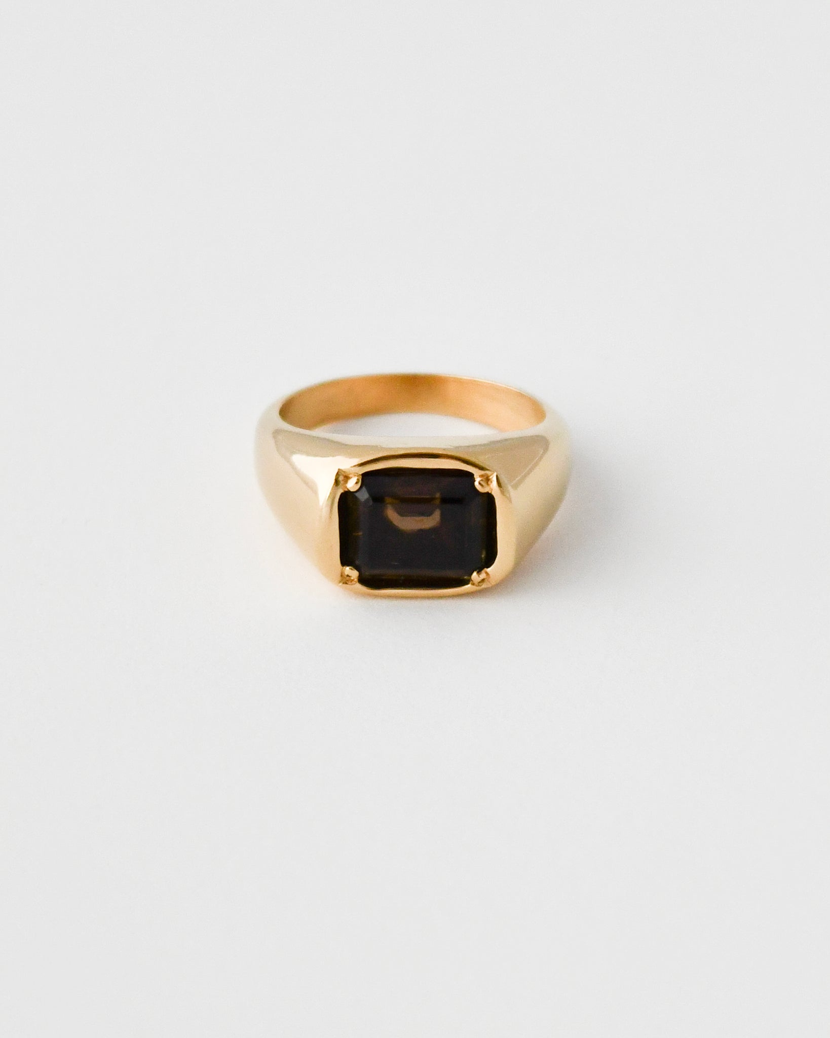 MUD RING | SMOKY QUARTZ