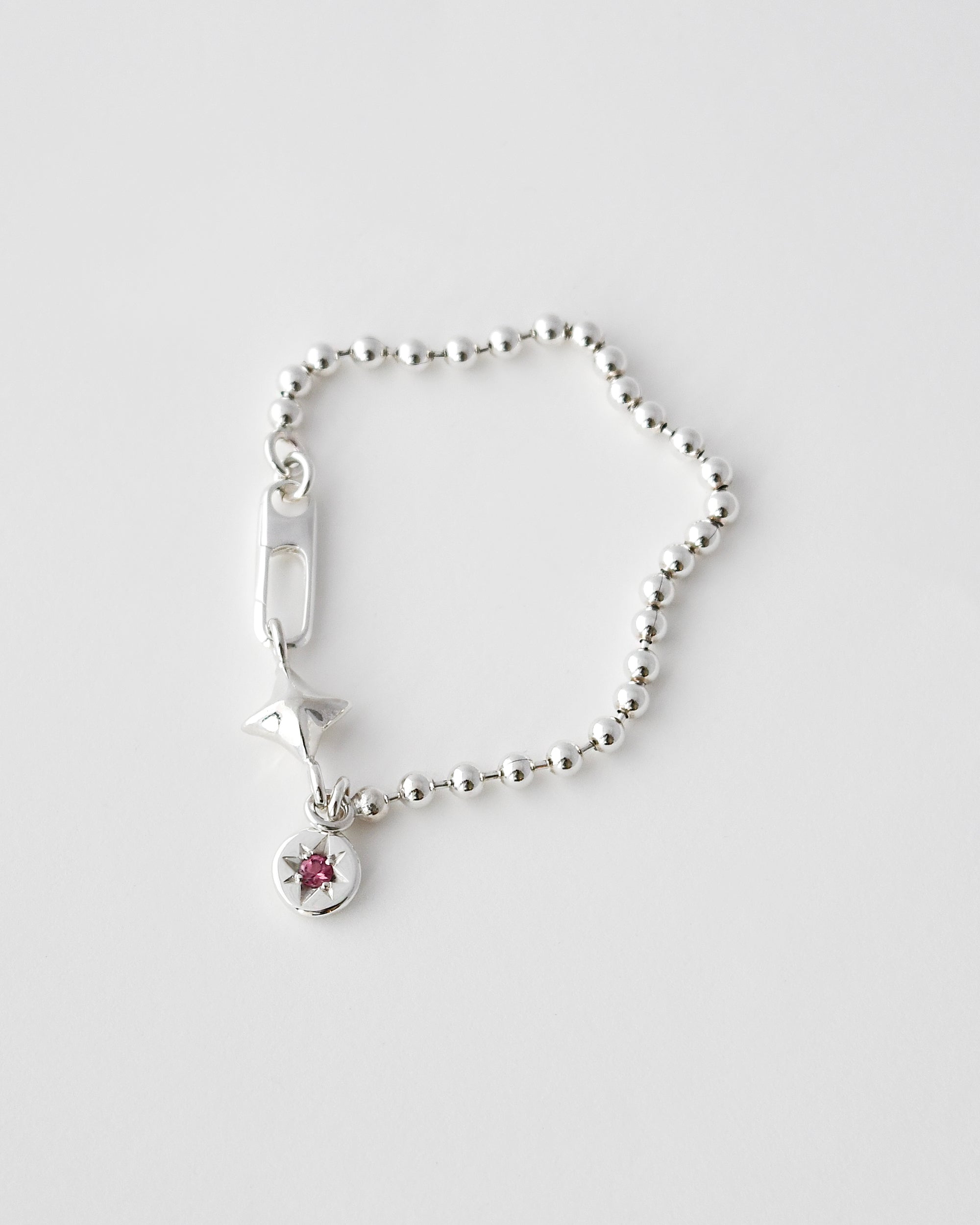 ORBIT BRACELET FEAT. NOVA CHARM | PINK TOURMALINE | DISCONTINUED