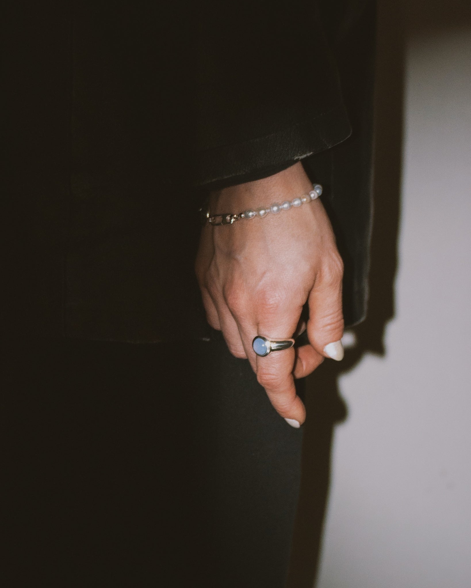 PLANET RING | CHALCEDONY