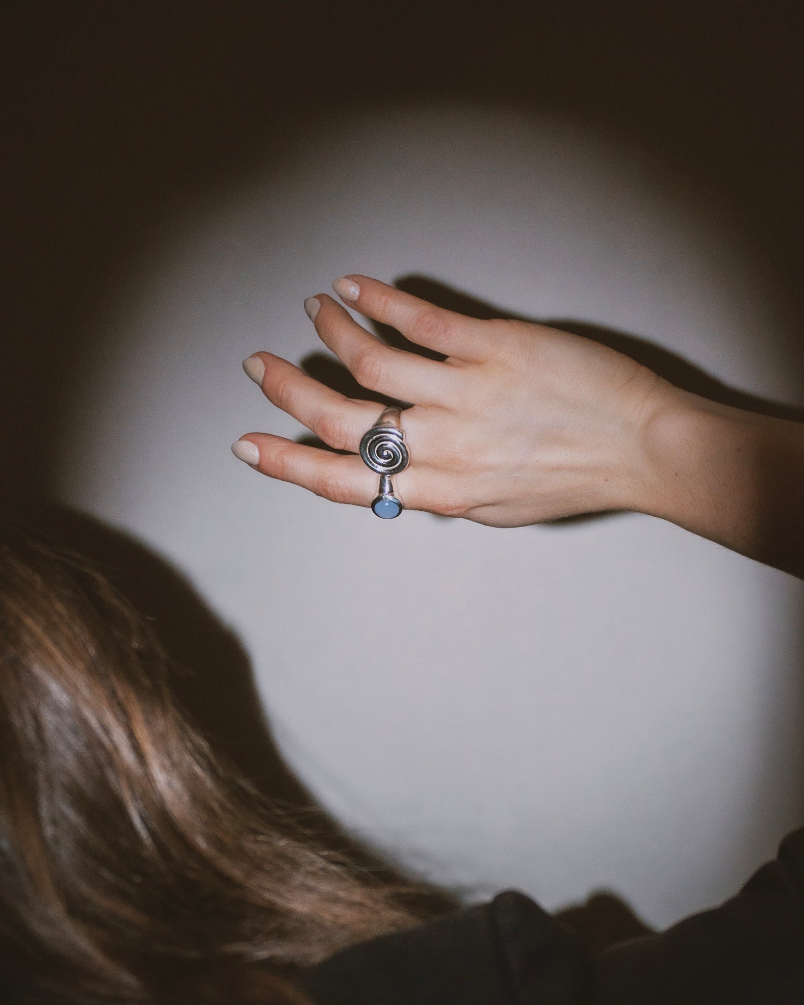 PLANET RING | CHALCEDONY