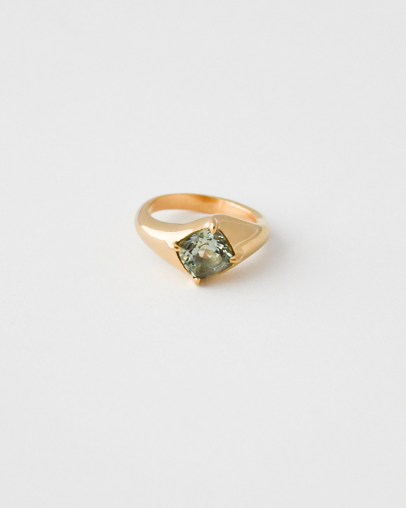 WHIRLPOOL RING | GREEN QUARTZ