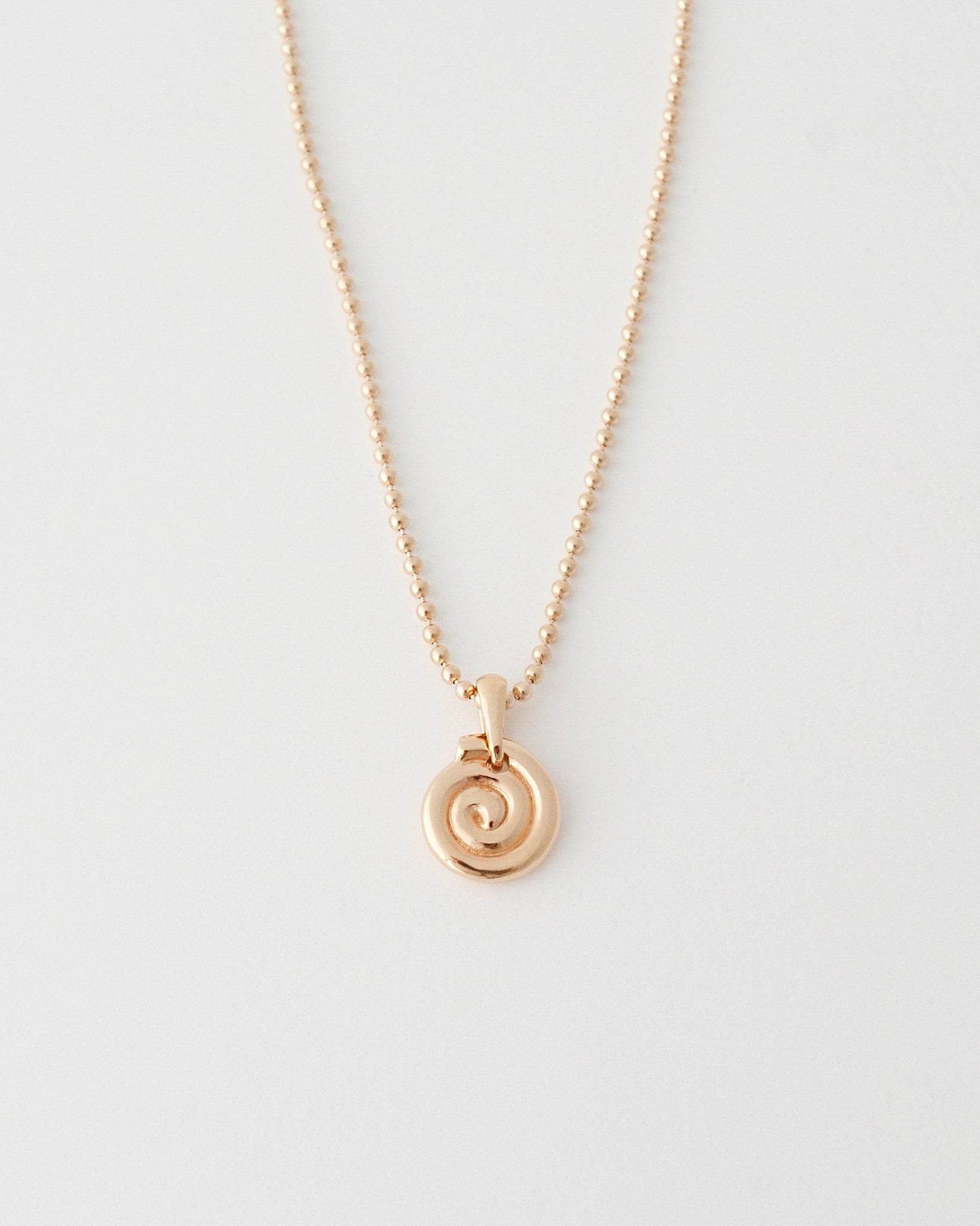 EXISTENTIAL SWIRL NECKLACE