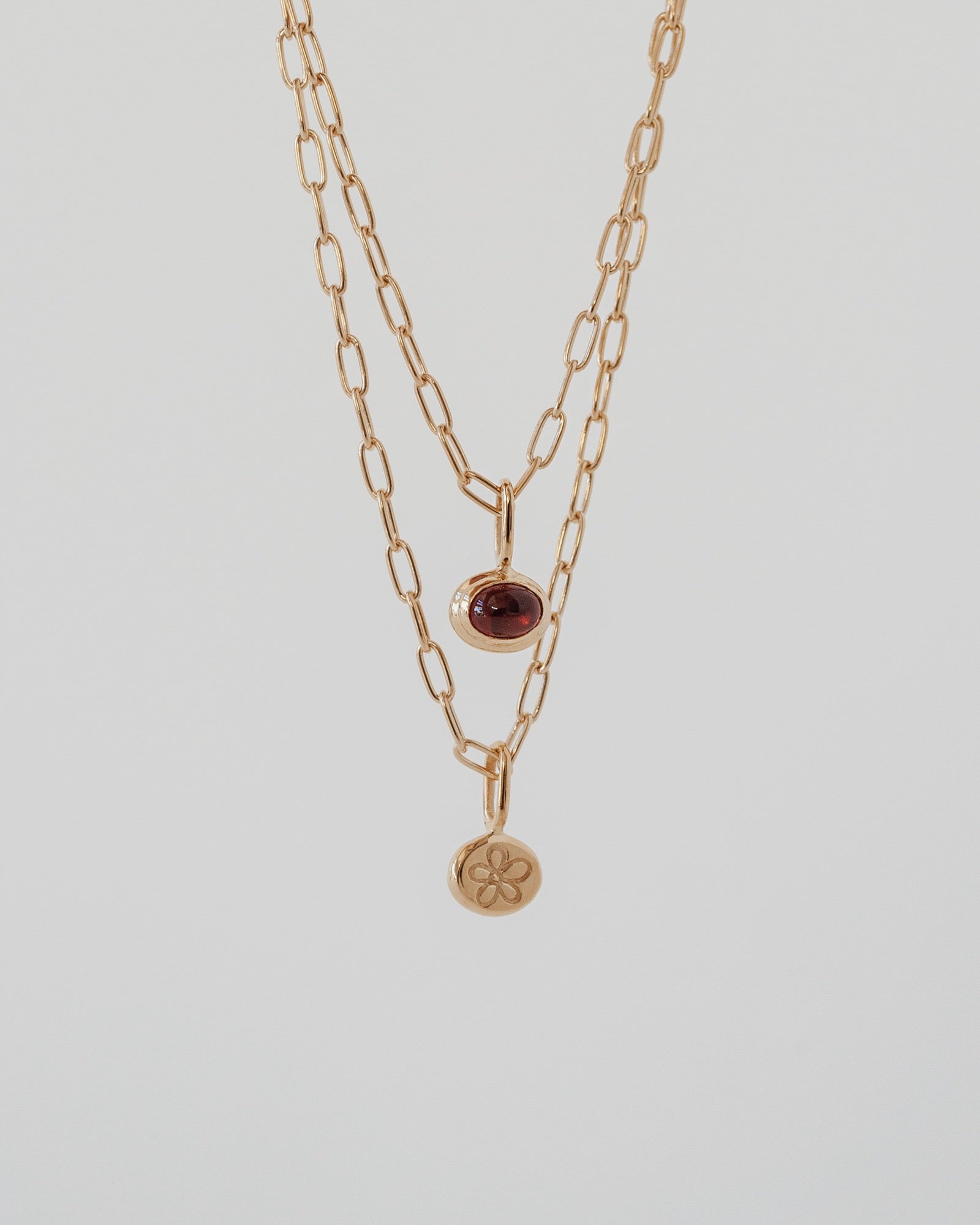 GARNER NECKLACE | RUBY