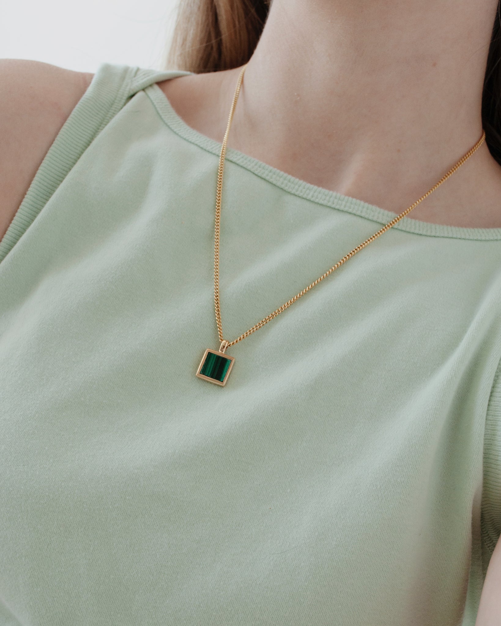 GALACTIC NECKLACE | MALACHITE