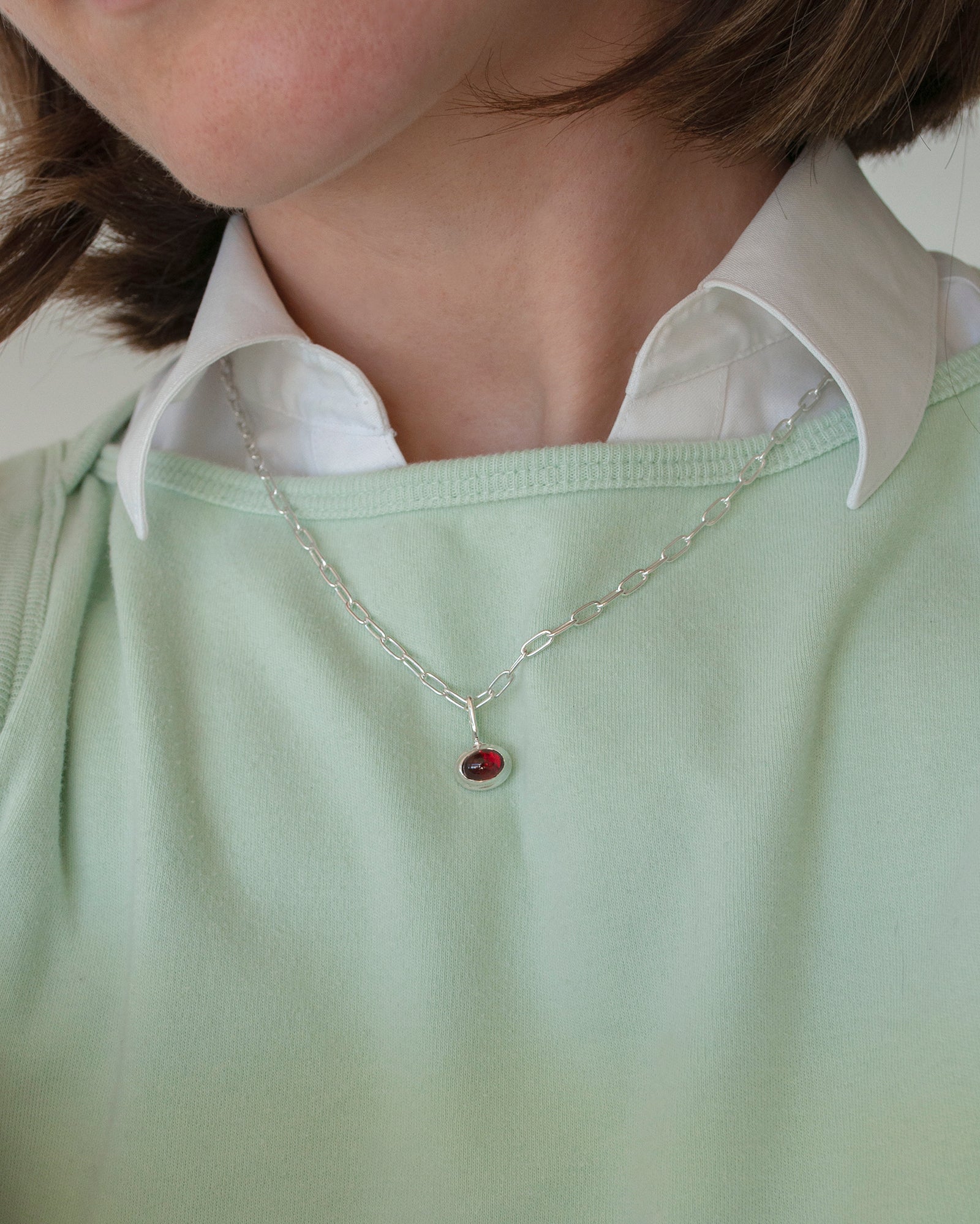 GARNER NECKLACE | RUBY