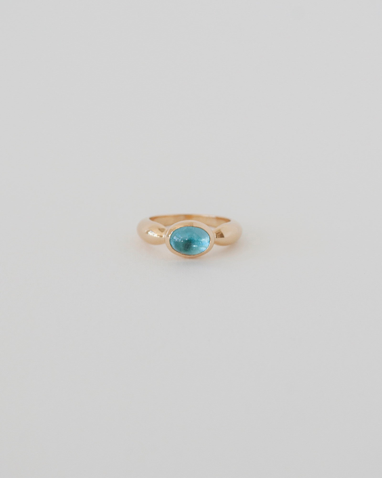 GARNER RING | BLUE TOPAZ